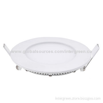 4W Ultra-slim LED Panel Light/Downlight, 2835 SMD, CE, RoHS, FCC Marks, 3-year Warranty